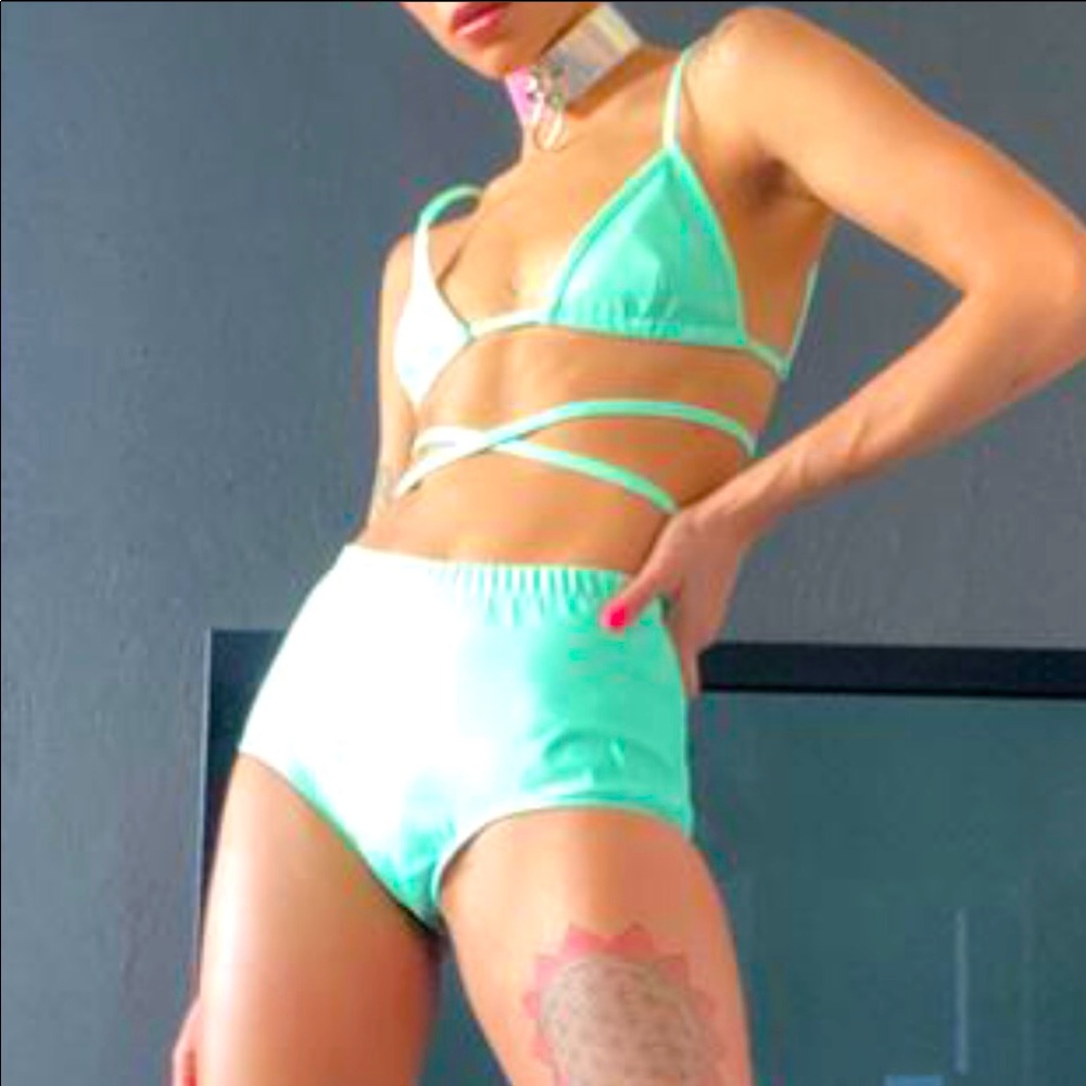 Glow in the dark Booty shorts from Dollskill/Sugar thrillz